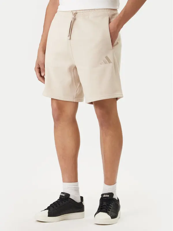 Adidas adidas Sportske kratke hlače ALL SZN KC3164 Bež Regular Fit