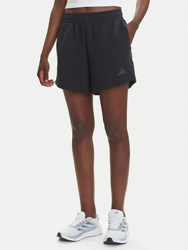 Adidas adidas Sportske kratke hlače ALL SZN Soft Lux JM3751 Crna Loose Fit