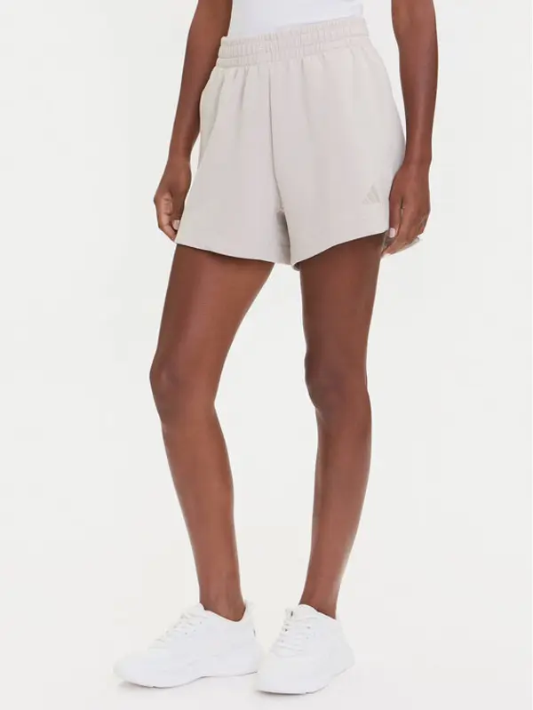 Adidas adidas Sportske kratke hlače ALL SZN Soft Lux JV9877 Bež Loose Fit