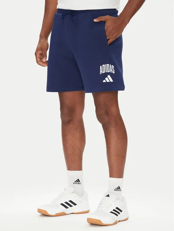 Adidas adidas Sportske kratke hlače Collegiate JM1728 Plava Regular Fit