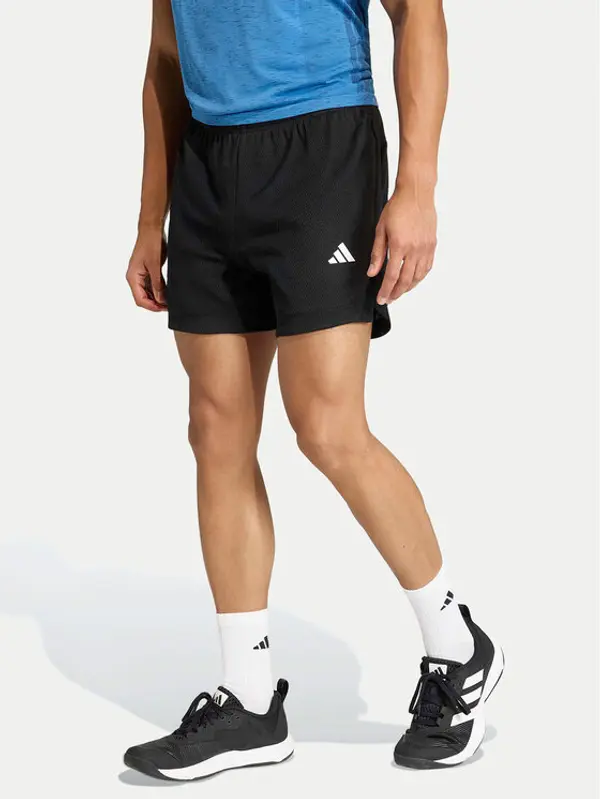Adidas adidas Sportske kratke hlače D4T Power Essentials KD7729 Crna Regular Fit