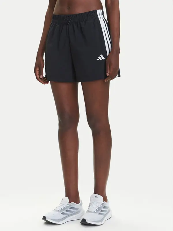 Adidas adidas Sportske kratke hlače Essentials 3-Stripes JE1309 Crna Loose Fit