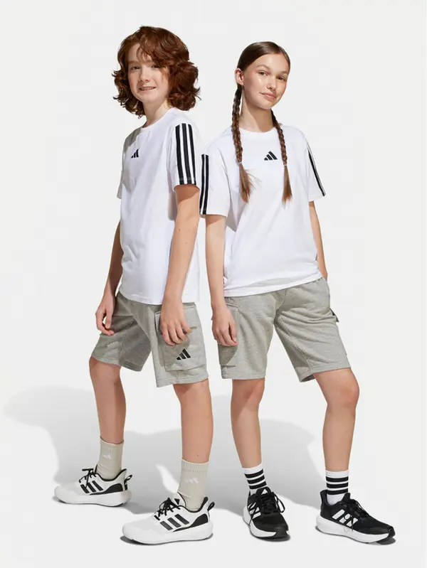 Adidas adidas Sportske kratke hlače Essentials Cargo JE3973 Siva Regular Fit