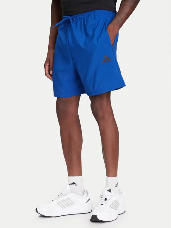 Adidas adidas Sportske kratke hlače Essentials Small Logo Chelsea JF1116 Plava Regular Fit