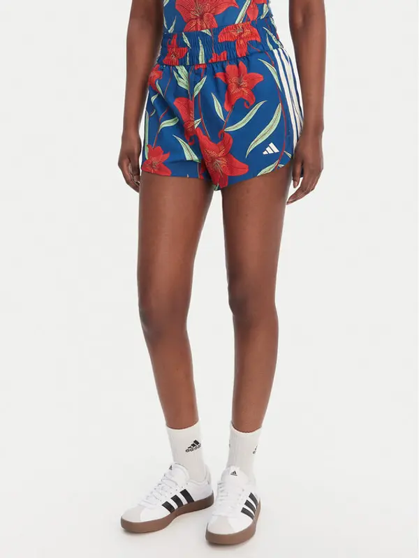 Adidas adidas Sportske kratke hlače Farm Rio Pacer KD4625 Plava Loose Fit