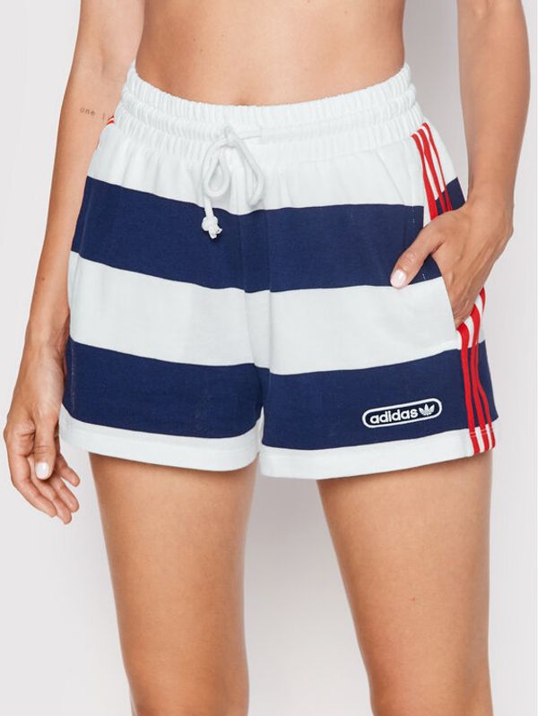 adidas adidas Sportske kratke hlače HL6559 Bijela Regular Fit