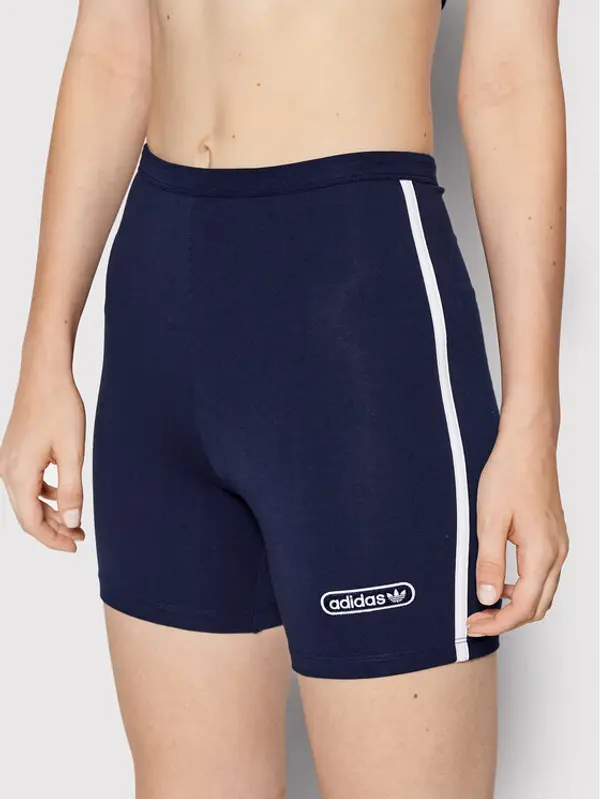 Adidas adidas Sportske kratke hlače HL6562 Tamnoplava Tight Fit
