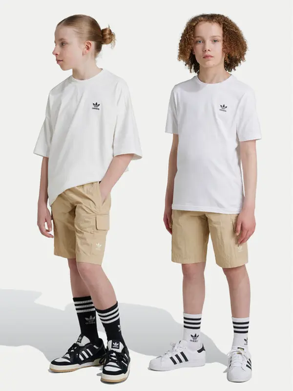 Adidas adidas Sportske kratke hlače IX7598 Bež Regular Fit