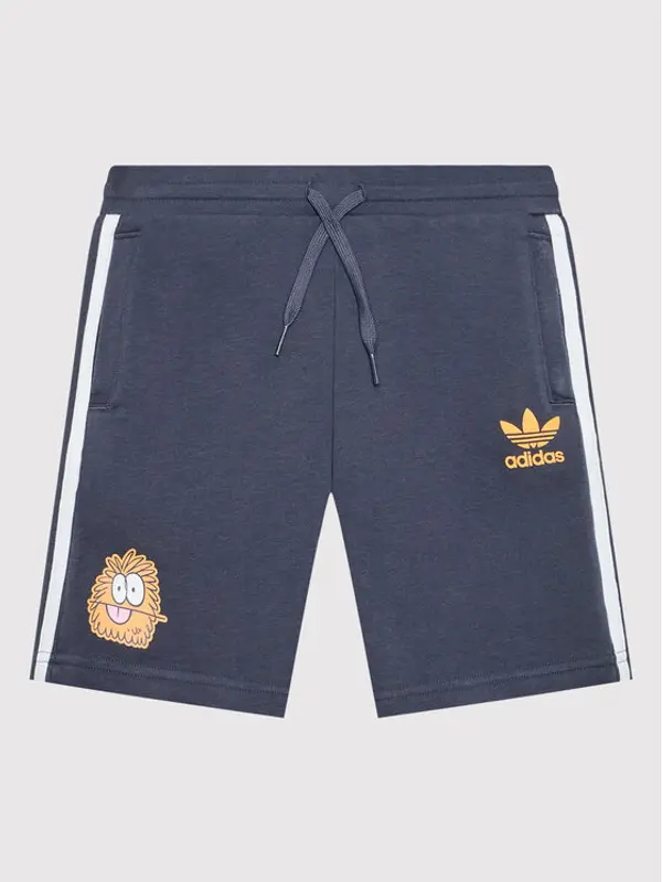 Adidas adidas Sportske kratke hlače KEVIN LYONS HC9441 Tamnoplava Regular Fit