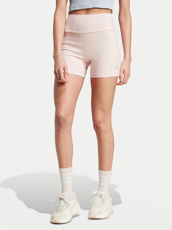 adidas adidas Sportske kratke hlače Lounge IY6743 Ružičasta Slim Fit