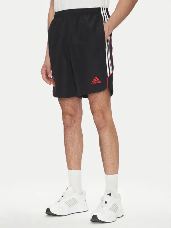 Adidas adidas Sportske kratke hlače Manchester United UBP JF0369 Crna Regular Fit