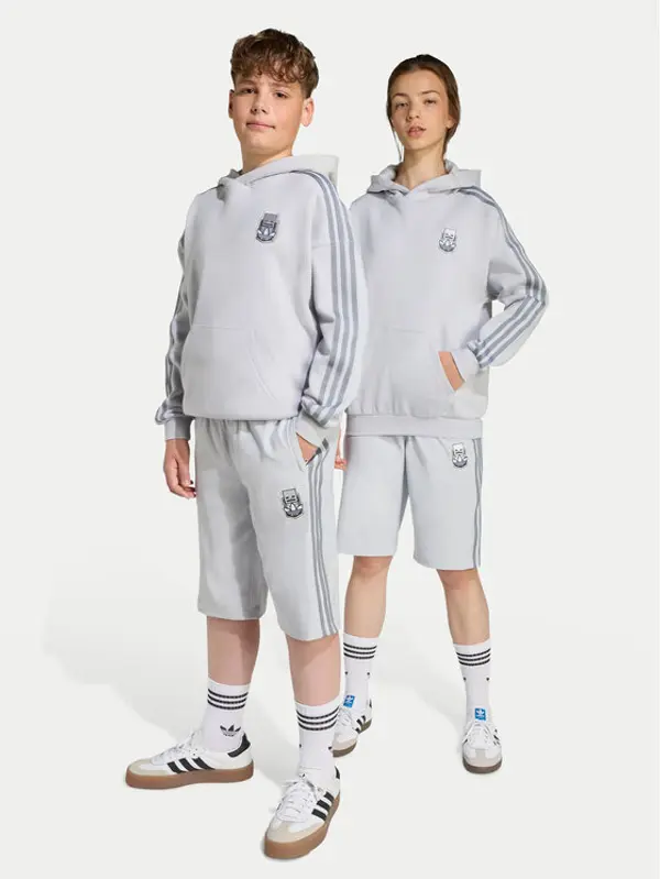 Adidas adidas Sportske kratke hlače Minecraft JW7733 Siva Loose Fit