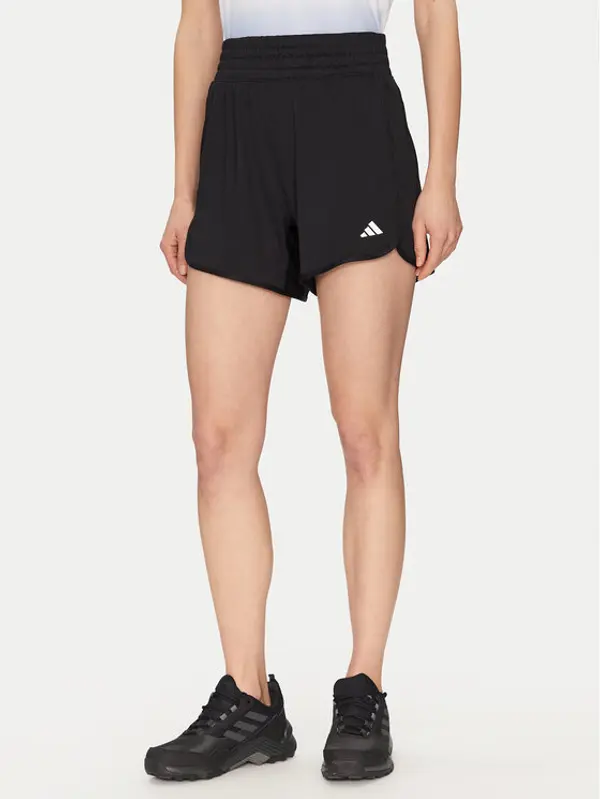 Adidas adidas Sportske kratke hlače Pacer Essentials IQ2576 Crna Regular Fit
