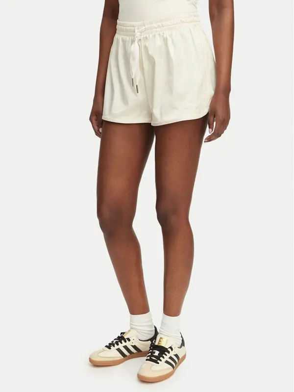 Adidas adidas Sportske kratke hlače Pearl Jacquard KE3423 Écru Loose Fit