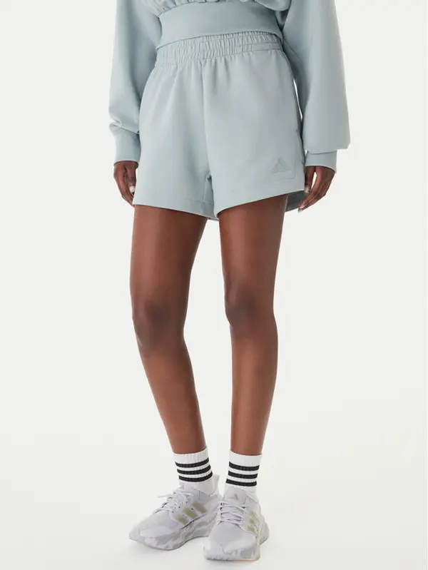 Adidas adidas Sportske kratke hlače Soft Lux KA6996 Zelena Loose Fit