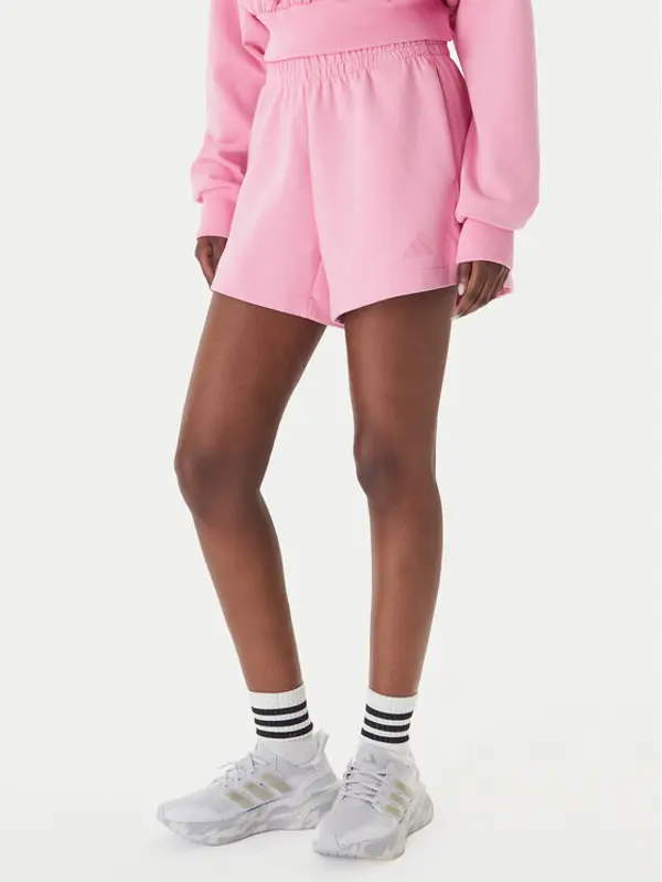 Adidas adidas Sportske kratke hlače Soft Lux KA6997 Ružičasta Loose Fit