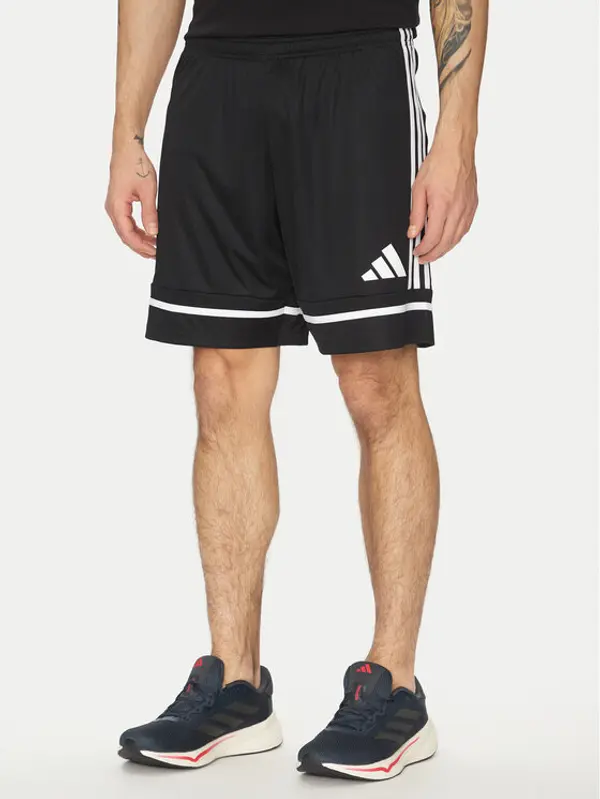 Adidas adidas Sportske kratke hlače Squadra 25 JN5469 Crna Regular Fit