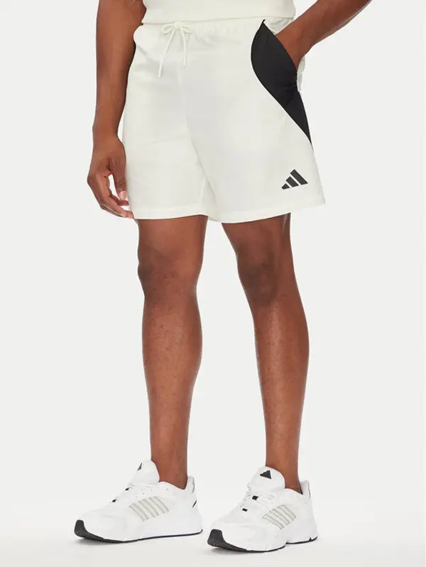 Adidas adidas Sportske kratke hlače Stadium JX5624 Bijela Regular Fit