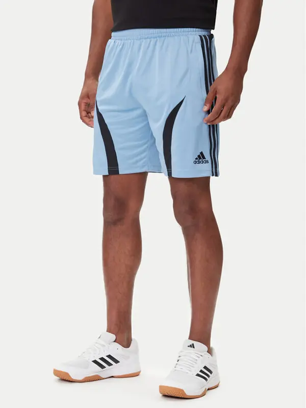 Adidas adidas Sportske kratke hlače Teamgeist adicolor JW1348 Svijetloplava Regular Fit