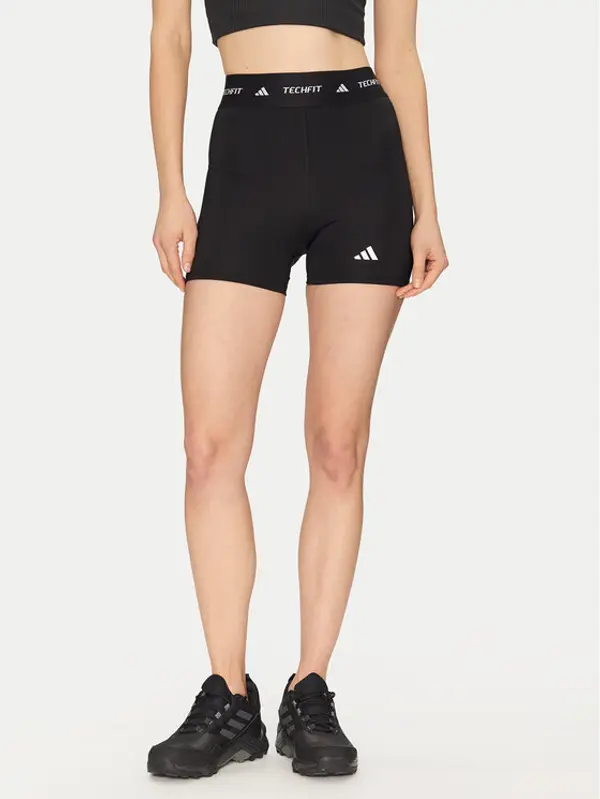 Adidas adidas Sportske kratke hlače TECHFIT Compression IT2275 Crna Slim Fit