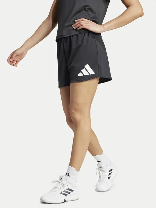 Adidas adidas Sportske kratke hlače Train Essentials Big Logo JG8685 Crna Regular Fit