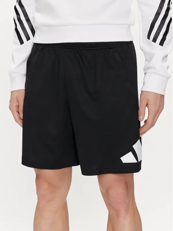 Adidas adidas Sportske kratke hlače Train Essentials Logo Training Shorts IB8121 Crna Regular Fit