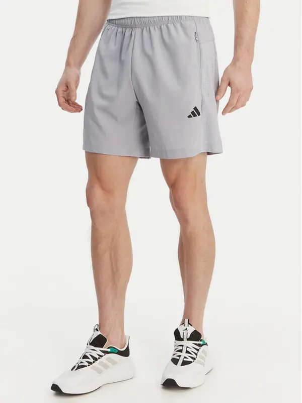 Adidas adidas Sportske kratke hlače Workout Essentials Base KC5287 Siva Regular Fit