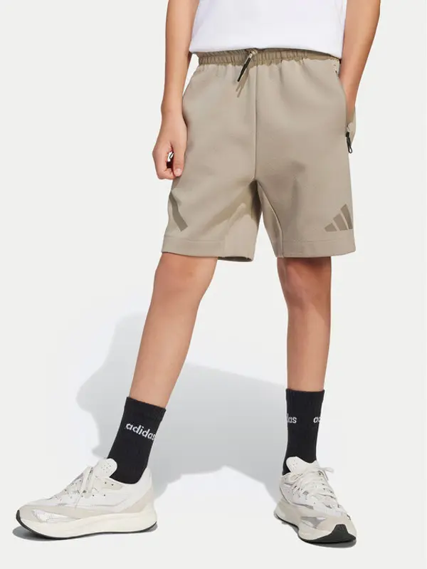 Adidas adidas Sportske kratke hlače Z.N.E. JD0009 Bež Loose Fit