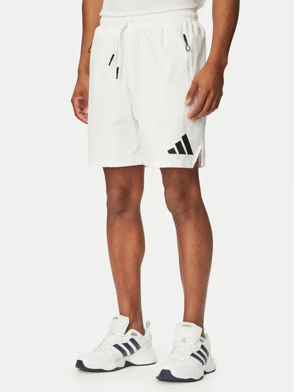 Adidas adidas Sportske kratke hlače Z.N.E. KD8489 Bijela Regular Fit