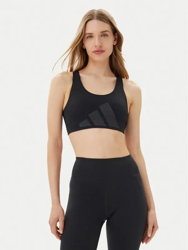 Adidas adidas Sportski grudnjak Powerimpact HIIT JI9964 Crna Slim Fit