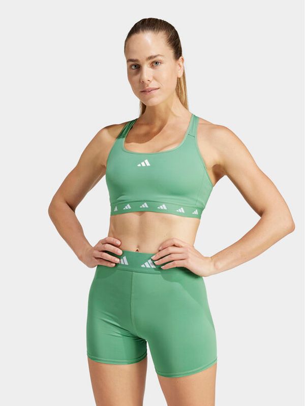 adidas adidas Sportski grudnjak Powerreact Training IT6641 Zelena