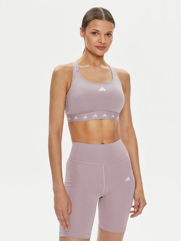 adidas adidas Sportski grudnjak Powerreact Training IT6644 Ljubičasta