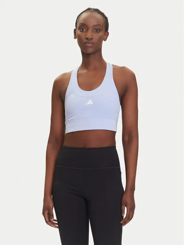 Adidas adidas Sportski grudnjak Run Pocket JI5991 Ljubičasta Slim Fit