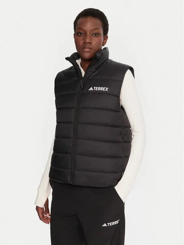 Adidas adidas Sportski prsluk Terrex Multi Essentials Climawarm KA9737 Crna Regular Fit