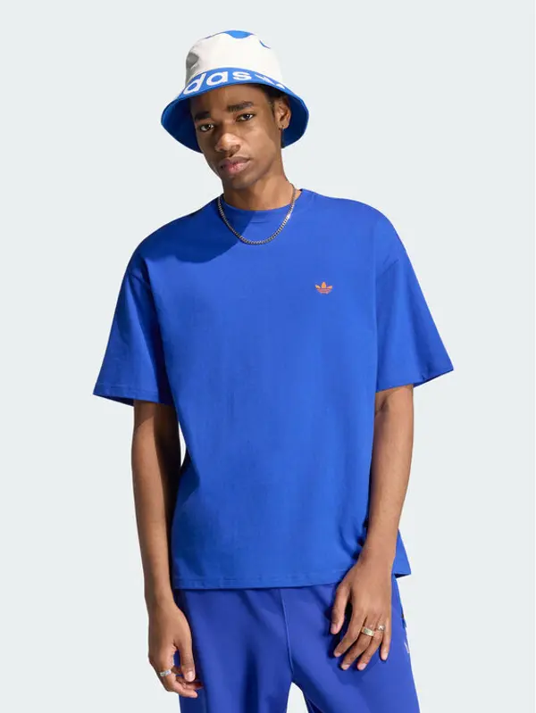 Adidas adidas T-shirt 165394 Svijetlo plava Loose Fit