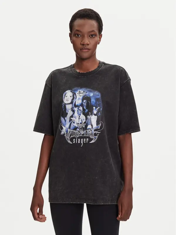Adidas adidas T-shirt 20th Century Fox Disney JW0154 Crna Oversize