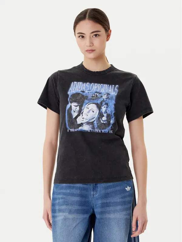 Adidas adidas T-shirt 20th Century Fox Disney JX1278 Crna Regular Fit