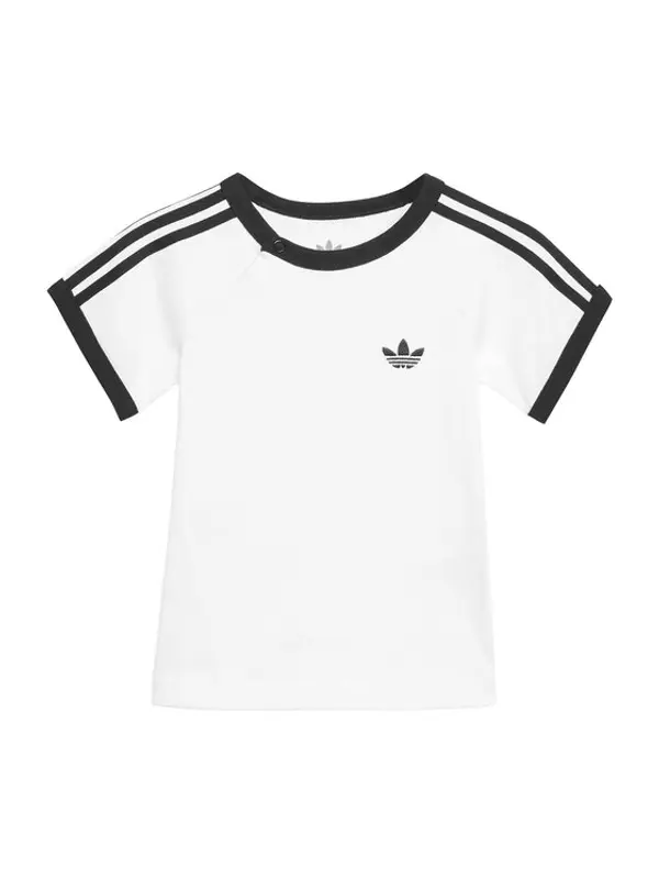 Adidas adidas T-shirt 3-Stripe KR3715 Bijela Regular Fit