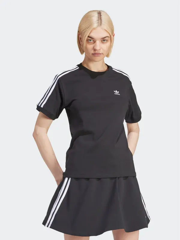 Adidas adidas T-shirt 3-Stripes IU2420 Crna Regular Fit
