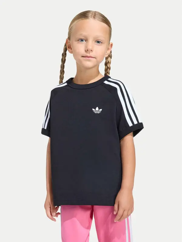 Adidas adidas T-shirt 3-Stripes KD3309 Crna Loose Fit