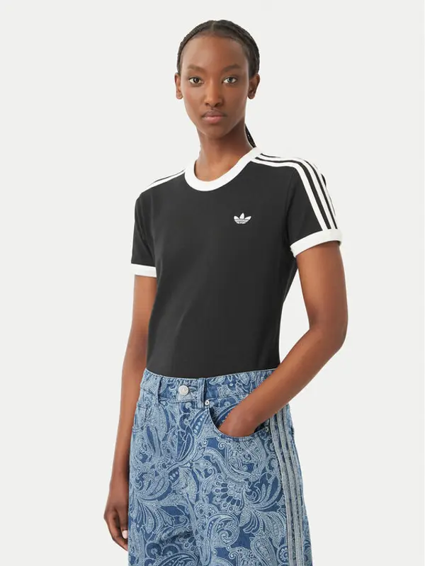 Adidas adidas T-shirt 3 Stripes KD7980 Crna Regular Fit