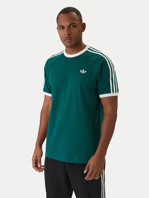 Adidas adidas T-shirt 3-Stripes KE3534 Zelena Regular Fit