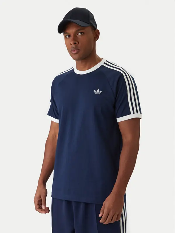Adidas adidas T-shirt 3-Stripes KE3536 Tamnoplava Regular Fit