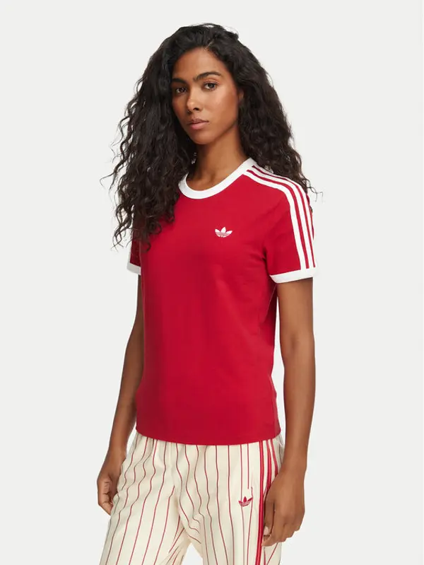 Adidas adidas T-shirt 3-Stripes Slim KS4779 Crvena Regular Fit