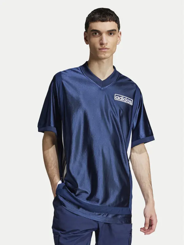 Adidas adidas T-shirt Adibreak JD4248 Tamnoplava Loose Fit