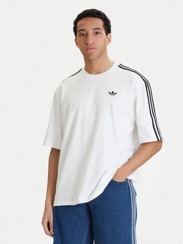 Adidas adidas T-shirt adicolor 3-Stripes KD4096 Bijela Oversize