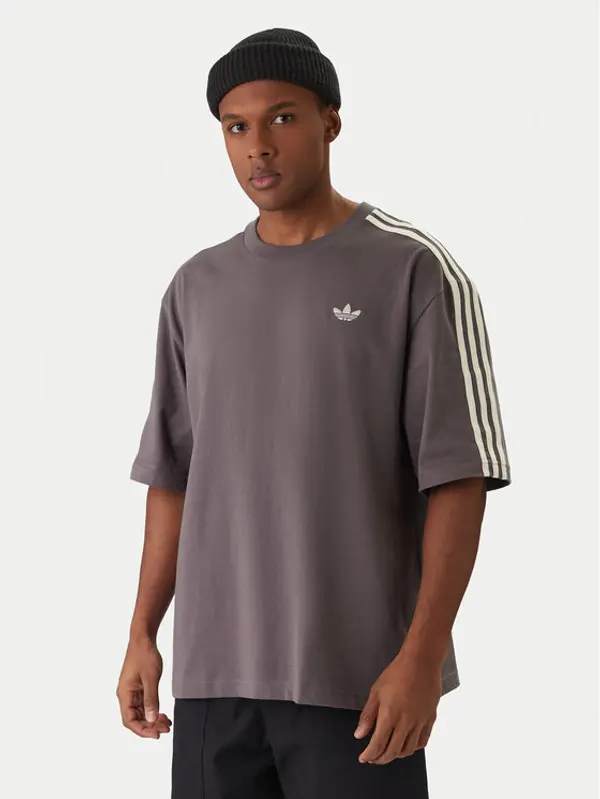 Adidas adidas T-shirt adicolor 3-Stripes KE1591 Siva Oversize