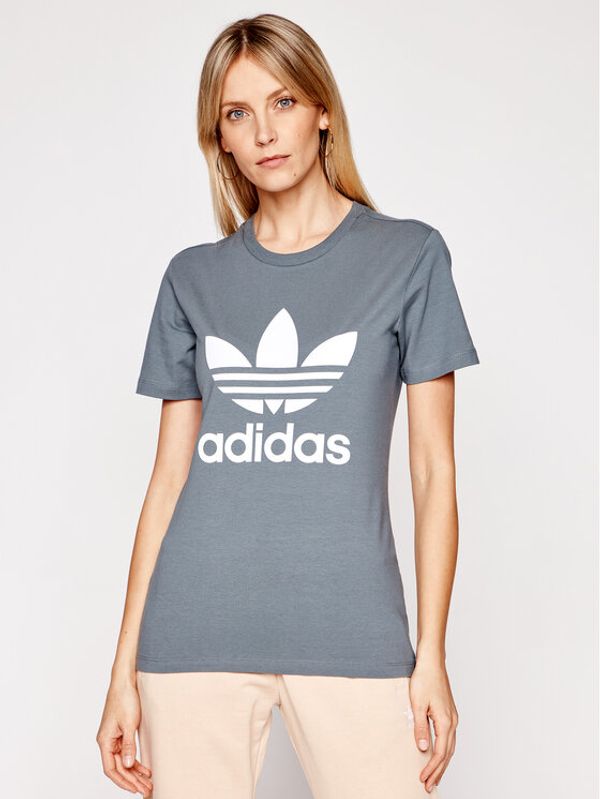 adidas adidas T-shirt adicolor Classics Trefoil GN2903 Siva Regular Fit