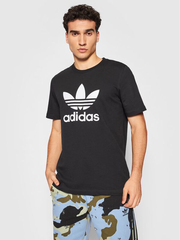 adidas adidas T-shirt adicolor Classics Trefoil H06642 Crna Regular Fit