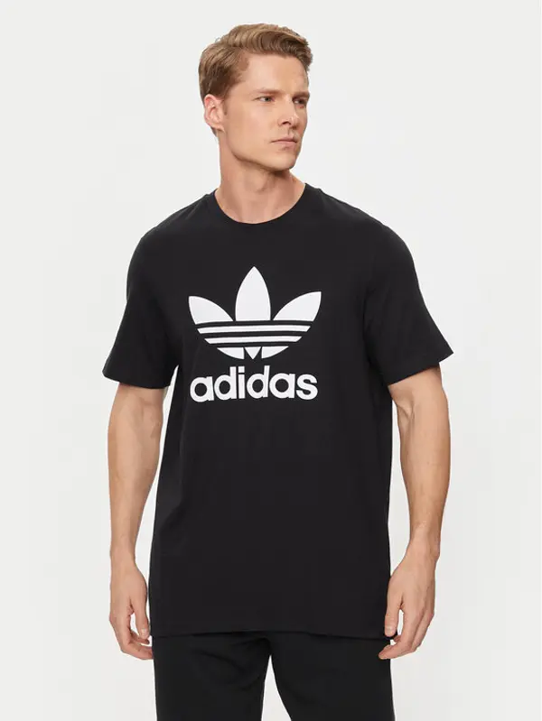 Adidas adidas T-shirt Adicolor Classics Trefoil T-Shirt IA4815 Crna Regular Fit
